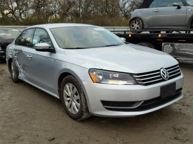 1VWAT7A33EC088655 - 2014 VOLKSWAGEN PASSAT S SILVER photo 1