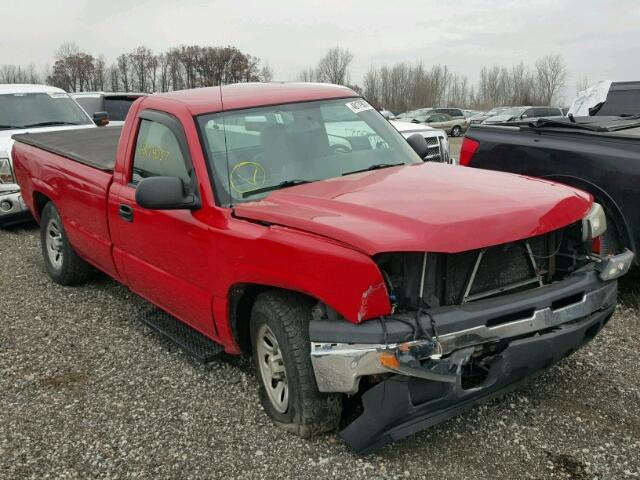 3GCEC14X16G271521 - 2006 CHEVROLET SILVERADO RED photo 1