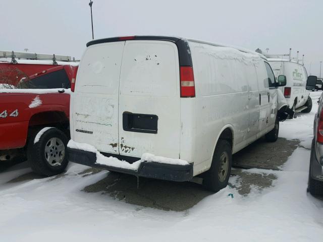 1GCGG29C591178917 - 2009 CHEVROLET EXPRESS G2 WHITE photo 4