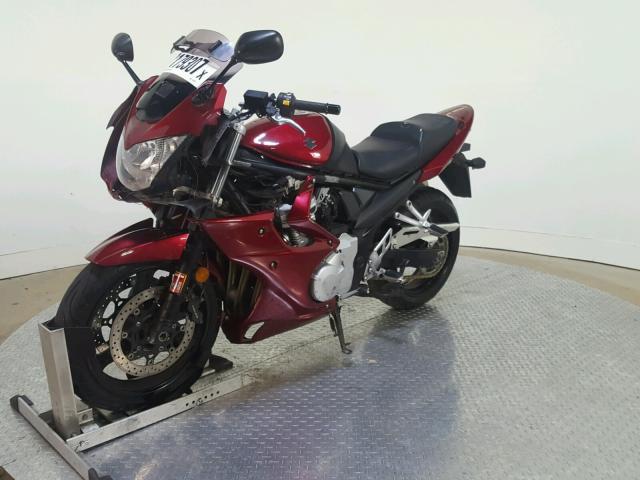 JS1GW72A972101218 - 2007 SUZUKI GSF1250 S BURGUNDY photo 4