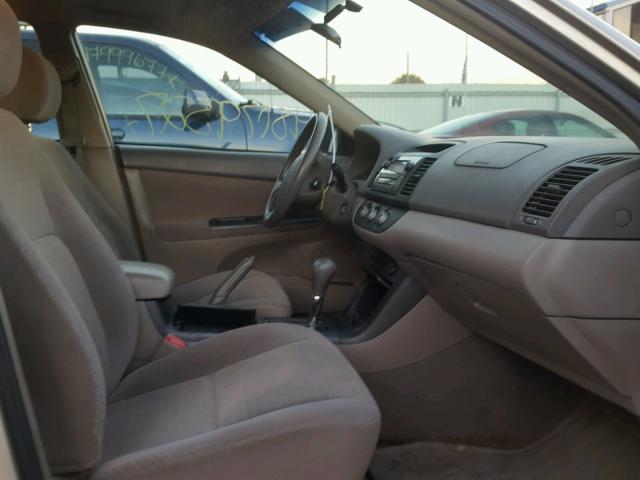 4T1BE32K25U630401 - 2005 TOYOTA CAMRY LE 米色 照片 5