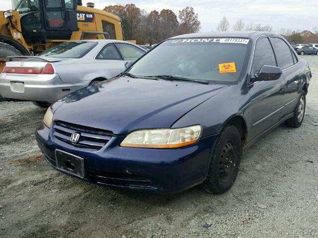 JHMCG5678YC038787 - 2000 HONDA ACCORD SE BLUE photo 2