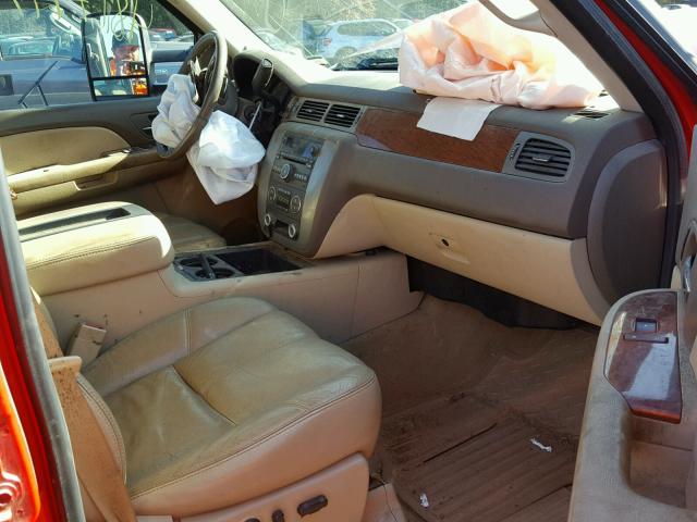 1GTHK33698F198701 - 2008 GMC SIERRA K35 RED photo 5