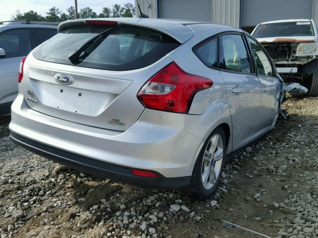 1FADP3K20DL186923 - 2013 FORD FOCUS SE SILVER photo 4