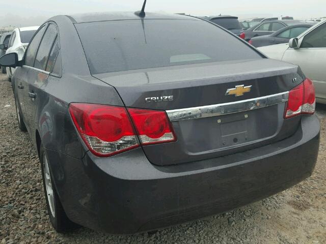 1G1PG5S95B7160817 - 2011 CHEVROLET CRUZE LT GRAY photo 3