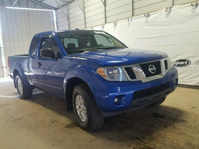 1N6AD0CW0EN764298 - 2014 NISSAN FRONTIER S BLUE photo 1