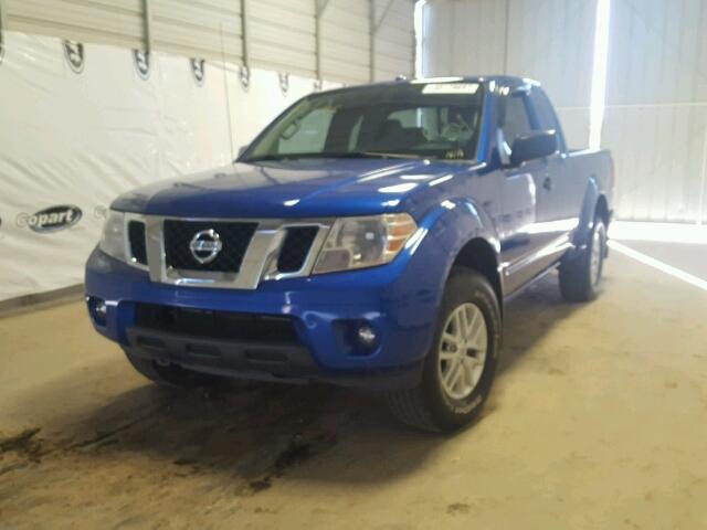 1N6AD0CW0EN764298 - 2014 NISSAN FRONTIER S BLUE photo 2