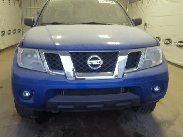 1N6AD0CW0EN764298 - 2014 NISSAN FRONTIER S BLUE photo 9