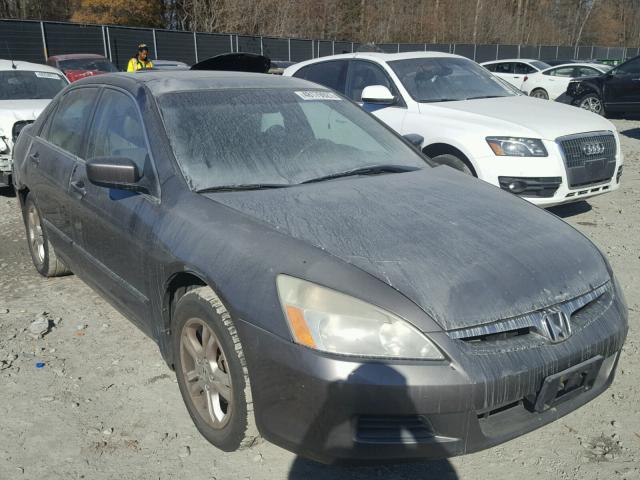 1HGCM56897A141019 - 2007 HONDA ACCORD EX TAN photo 1