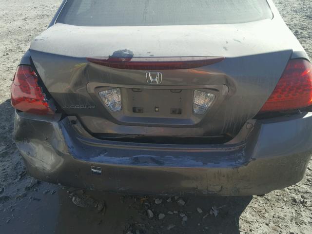 1HGCM56897A141019 - 2007 HONDA ACCORD EX TAN photo 9