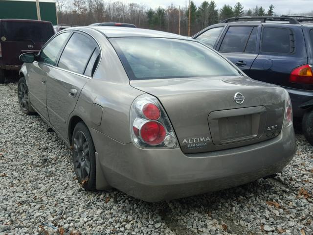 1N4AL11D06N417722 - 2006 NISSAN ALTIMA S GOLD photo 3