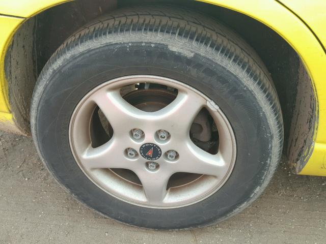 1G2WK52J62F240570 - 2002 PONTIAC GRAND PRIX ყვითელი ფოტო 10