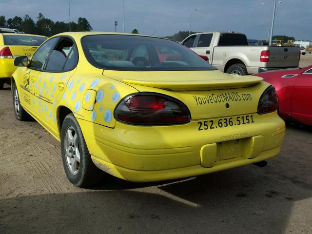 1G2WK52J62F240570 - 2002 PONTIAC GRAND PRIX ყვითელი ფოტო 3