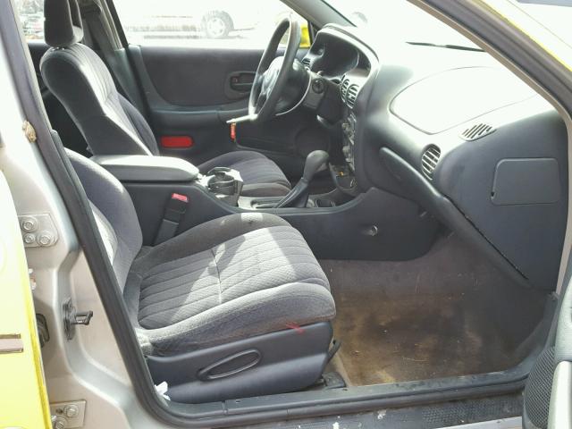 1G2WK52J62F240570 - 2002 PONTIAC GRAND PRIX ყვითელი ფოტო 5