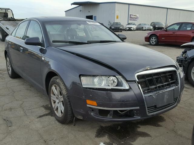 WAUAH74F46N126813 - 2006 AUDI A6 3.2 GRAY photo 1