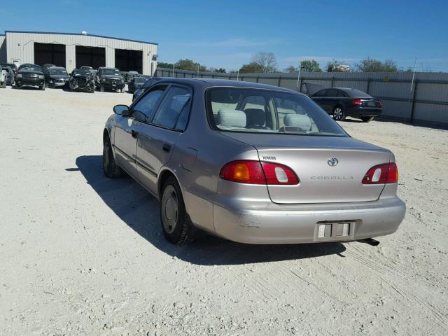 2T1BR12E0XC153295 - 1999 TOYOTA COROLLA VE TAN photo 3