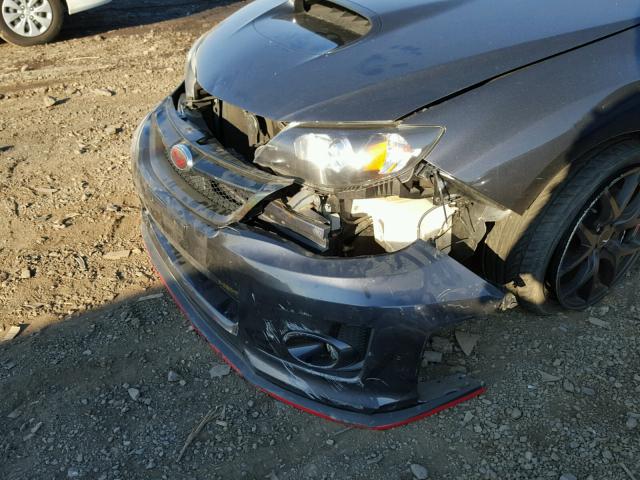 JF1GV7F69BG523618 - 2011 SUBARU IMPREZA WR GRAY photo 9