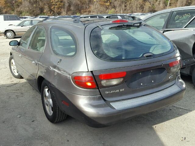 1FAFP58U32G167611 - 2002 FORD TAURUS SE GRAY photo 3