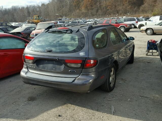 1FAFP58U32G167611 - 2002 FORD TAURUS SE GRAY photo 4