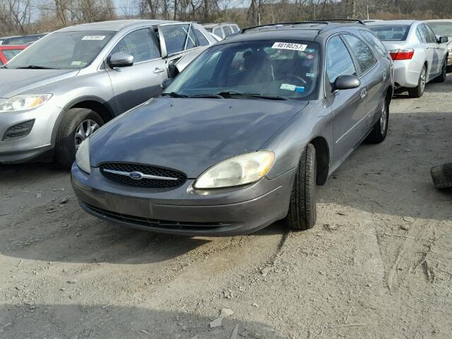 1FAFP58U32G167611 - 2002 FORD TAURUS SE GRAY photo 9