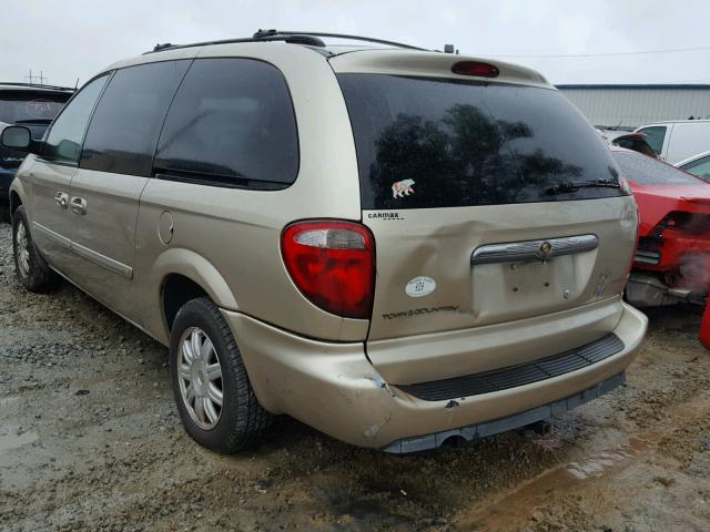 2A4GP54L06R747618 - 2006 CHRYSLER TOWN & COU GOLD photo 3