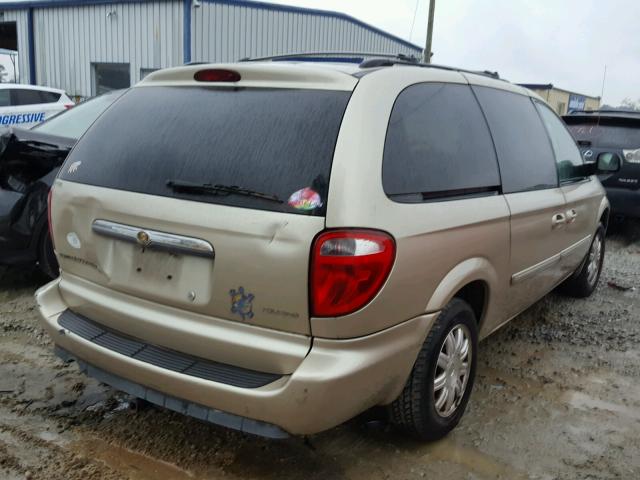 2A4GP54L06R747618 - 2006 CHRYSLER TOWN & COU GOLD photo 4