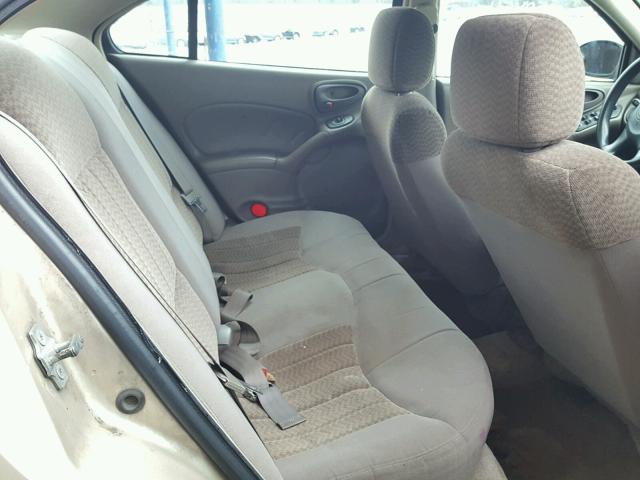 1G2NF52E84C252775 - 2004 PONTIAC GRAND AM S ოქროსფერი ფოტო 6