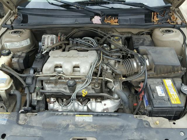 1G2NF52E84C252775 - 2004 PONTIAC GRAND AM S GOLD photo 7