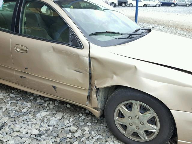 1G2NF52E84C252775 - 2004 PONTIAC GRAND AM S ოქროსფერი ფოტო 9