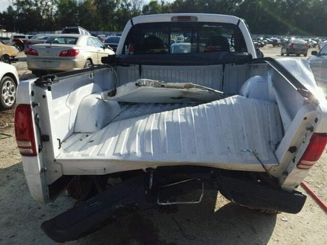 1B7FL26X6YS653787 - 2000 DODGE DAKOTA WHITE photo 6