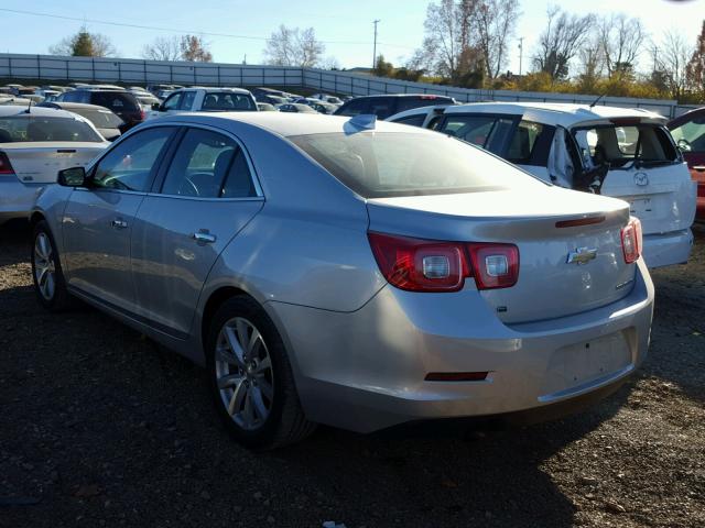 1G11F5SL8FF177403 - 2015 CHEVROLET MALIBU LTZ SILVER photo 3