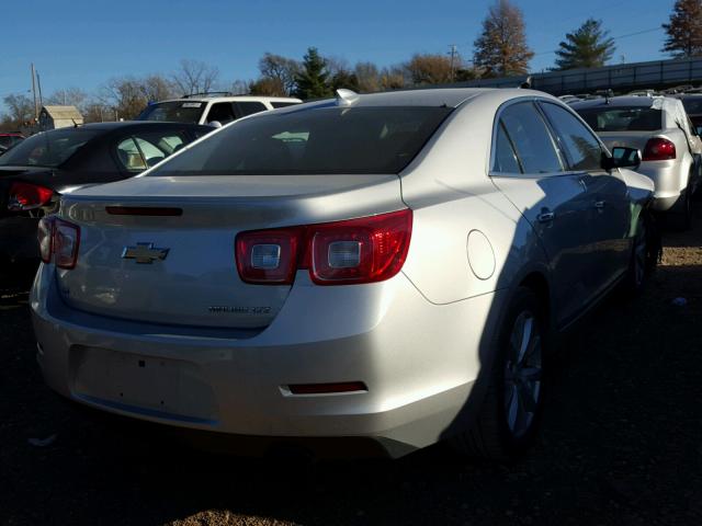 1G11F5SL8FF177403 - 2015 CHEVROLET MALIBU LTZ SILVER photo 4