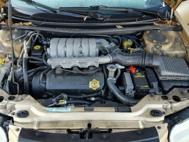 3C3EL55H3VT584451 - 1997 CHRYSLER SEBRING JX GOLD photo 7