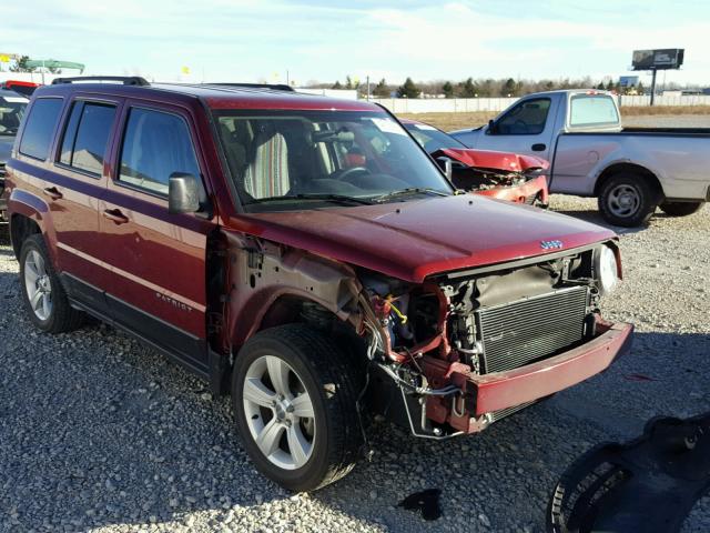 1C4NJPFB8DD181383 - 2013 JEEP PATRIOT LA BURGUNDY photo 1