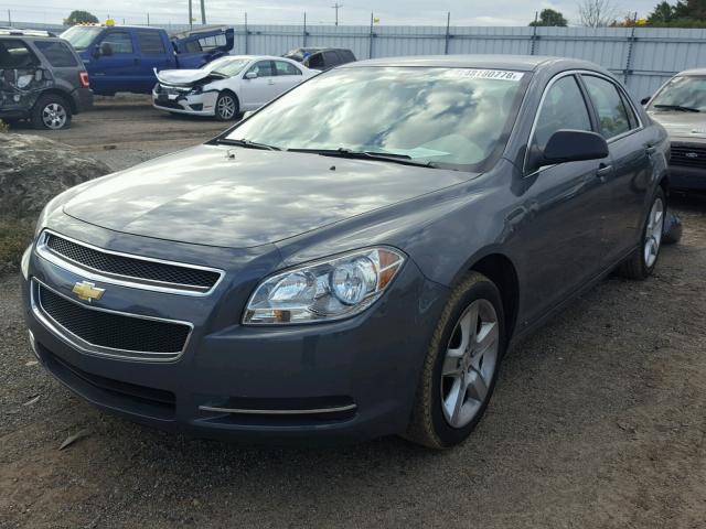 1G1ZG57B294158314 - 2009 CHEVROLET MALIBU LS ნაცრისფერი ფოტო 2