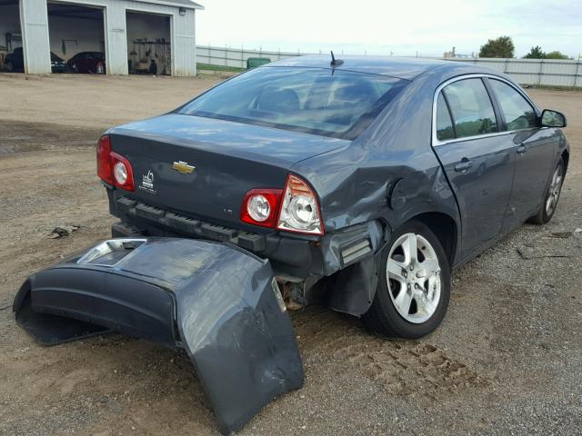 1G1ZG57B294158314 - 2009 CHEVROLET MALIBU LS ნაცრისფერი ფოტო 4