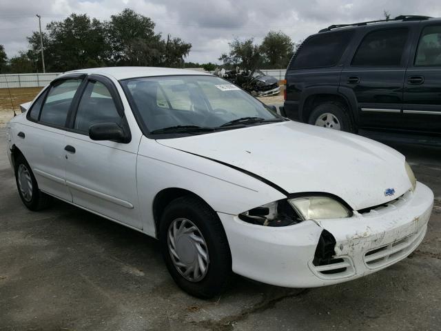 1G1JC524027196937 - 2002 CHEVROLET CAVALIER B WHITE photo 1