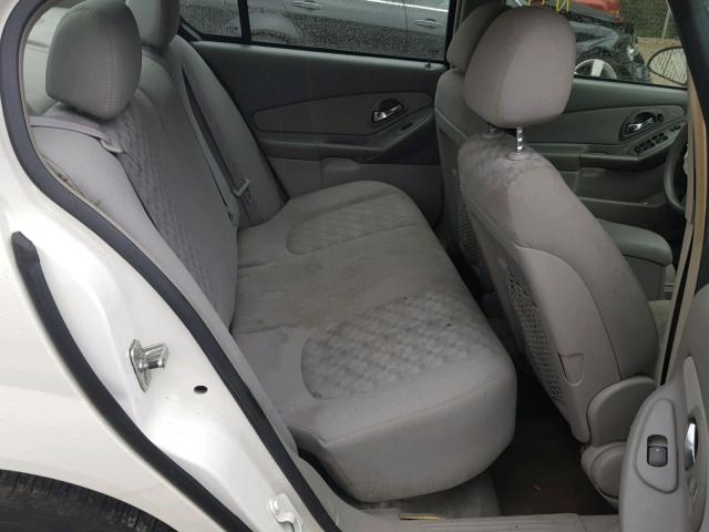 1G1ZT52895F341716 - 2005 CHEVROLET MALIBU LS 白色 照片 6