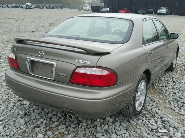 1YVGF22D825300457 - 2002 MAZDA 626 ES GOLD photo 4