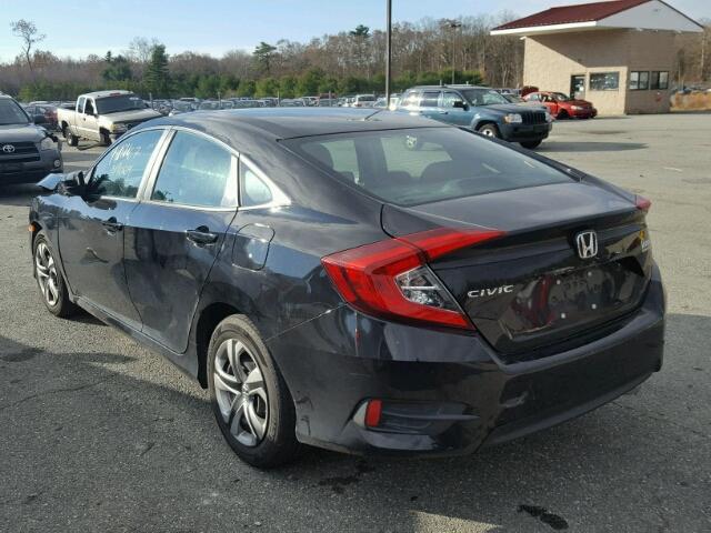 2HGFC2F54GH512089 - 2016 HONDA CIVIC LX BLACK photo 3