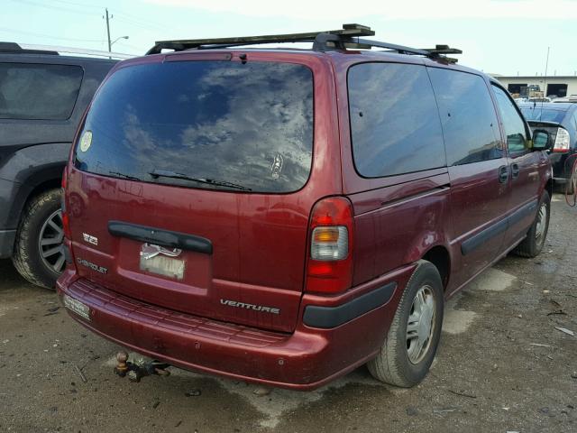 1GNDX13E63D252639 - 2003 CHEVROLET VENTURE LU RED photo 4