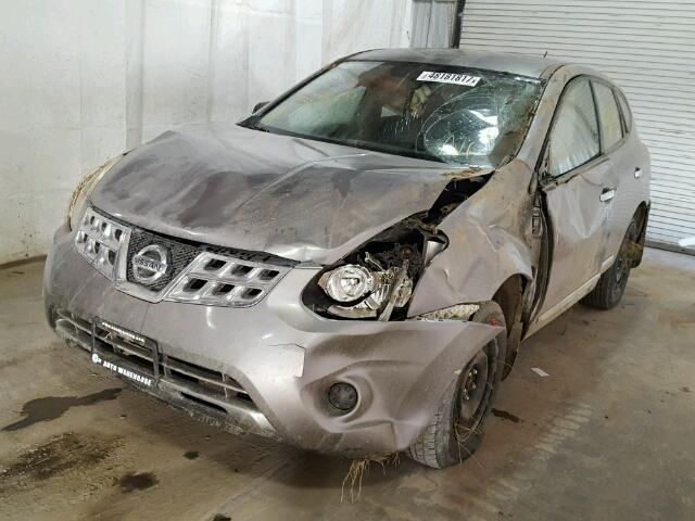 JN8AS5MV2BW664158 - 2011 NISSAN ROGUE S GRAY photo 2