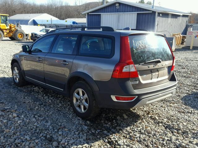 YV4BZ982881005961 - 2008 VOLVO XC70 GRAY photo 3