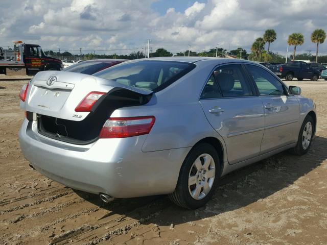 4T1BK46KX7U016790 - 2007 TOYOTA CAMRY NEW SILVER photo 4