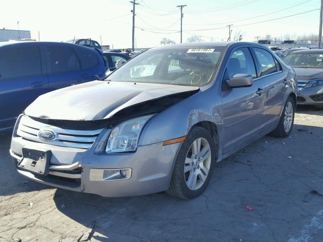 3FAHP08117R186465 - 2007 FORD FUSION SEL GRAY photo 2