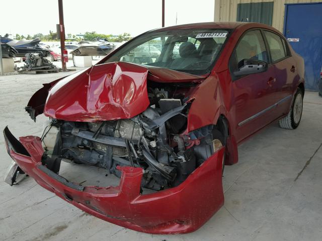 3N1AB6AP3AL663437 - 2010 NISSAN SENTRA 2.0 RED photo 2