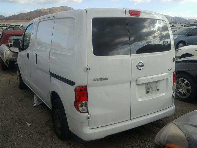 3N6CM0KN2EK693600 - 2014 NISSAN NV200 2.5S WHITE photo 3