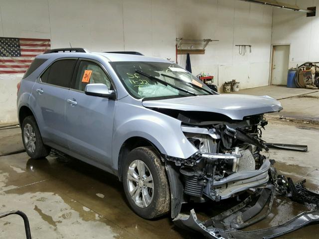 2GNALBEK0F6123354 - 2015 CHEVROLET EQUINOX LT BLUE photo 1