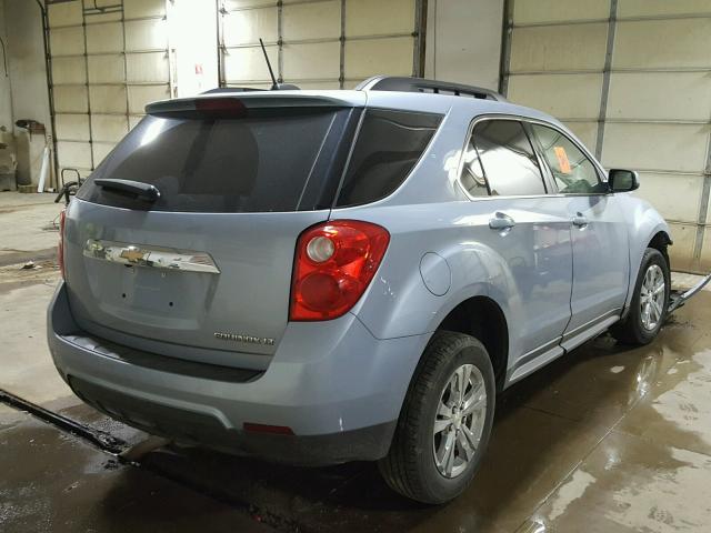 2GNALBEK0F6123354 - 2015 CHEVROLET EQUINOX LT BLUE photo 4