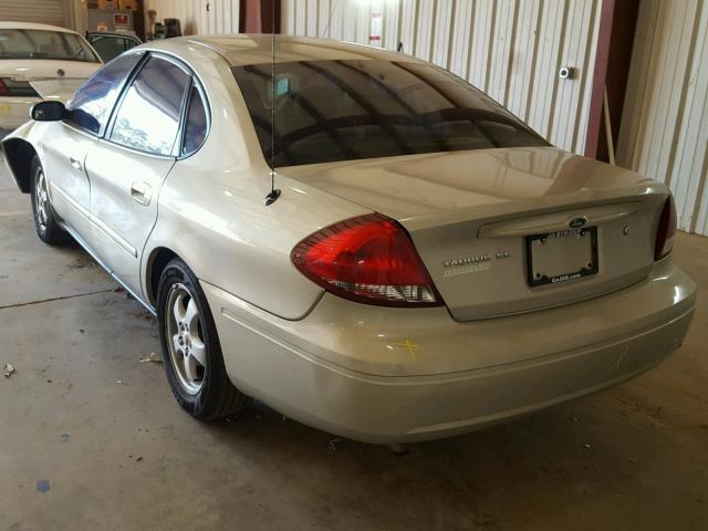 1FAFP53255A170376 - 2005 FORD TAURUS SE BEIGE photo 3